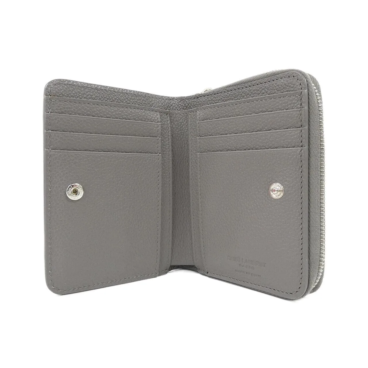 SAINT LAURENT 414661 B680N Wallet Black Rank A - Thumbnail 7