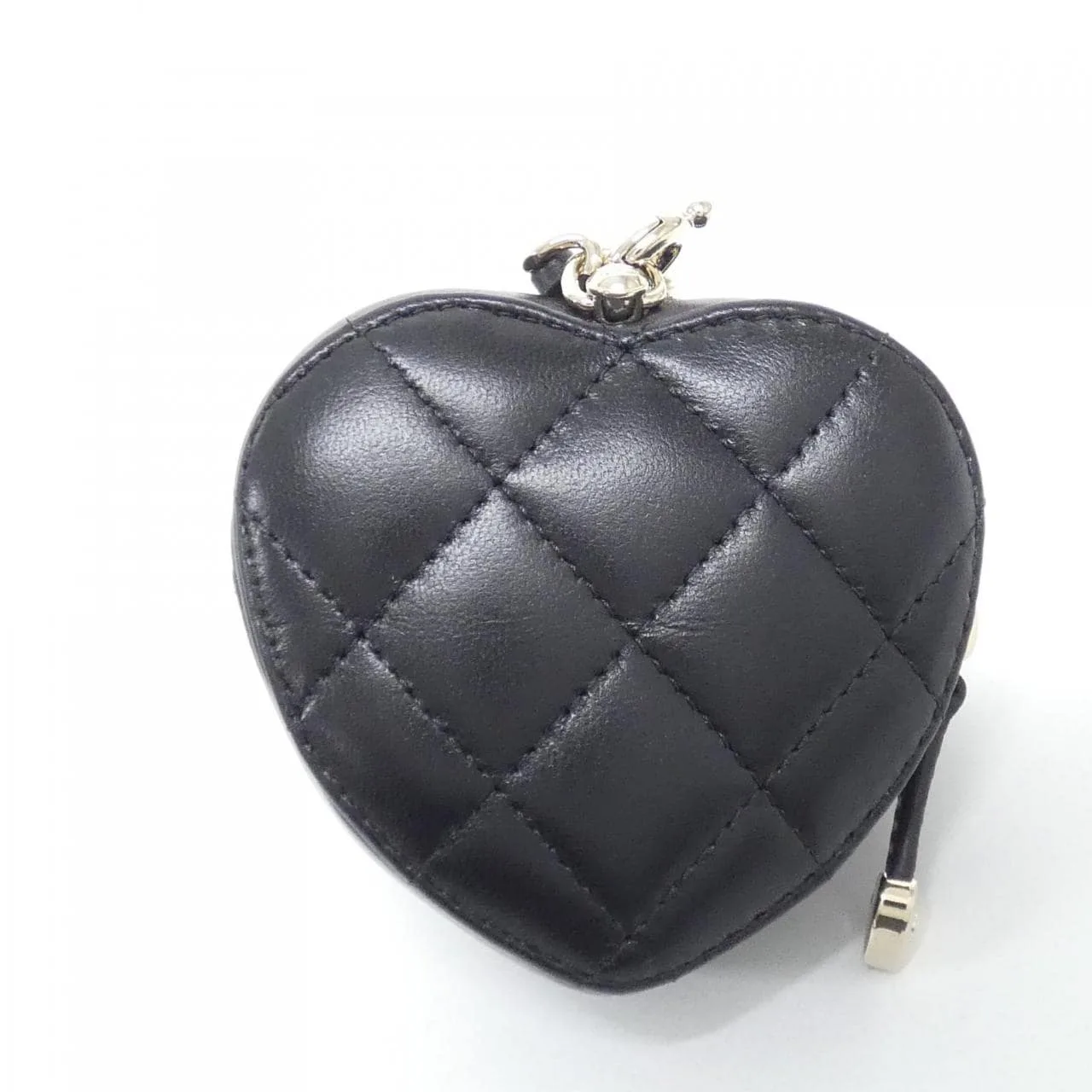 CHANEL AP4838 Key Case Lambskin Black Lambskin Rank A - Thumbnail 3
