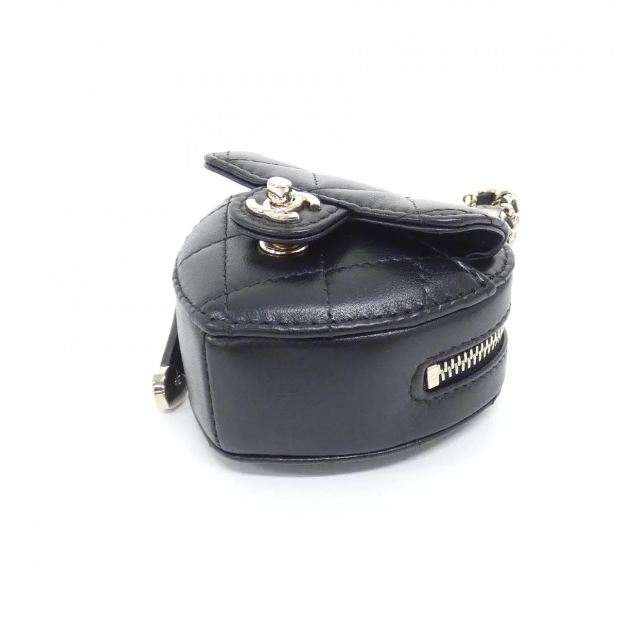 CHANEL AP4838 Key Case Lambskin Black Lambskin Rank A - Thumbnail 6