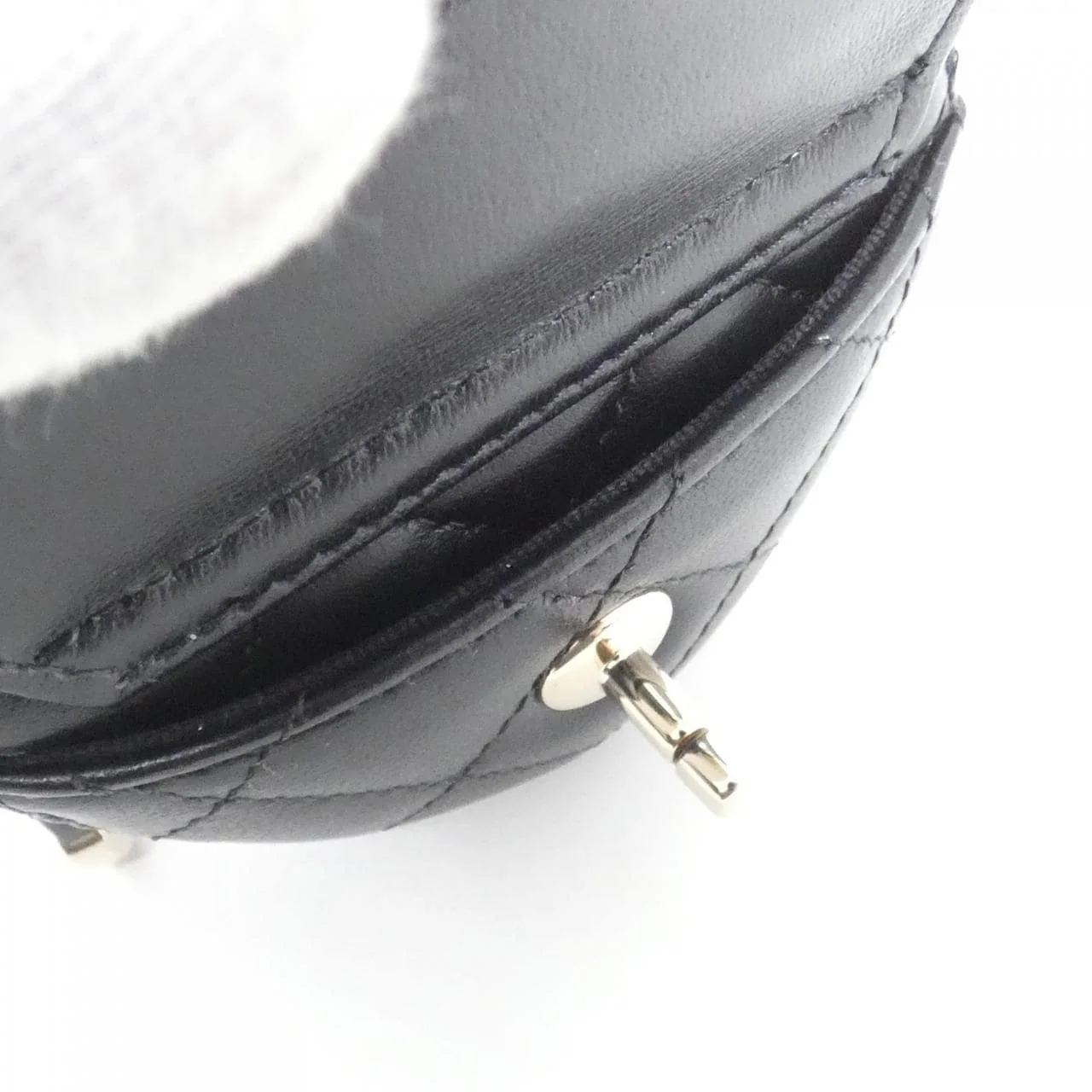 CHANEL AP4838 Key Case Lambskin Black Lambskin Rank A - Thumbnail 8