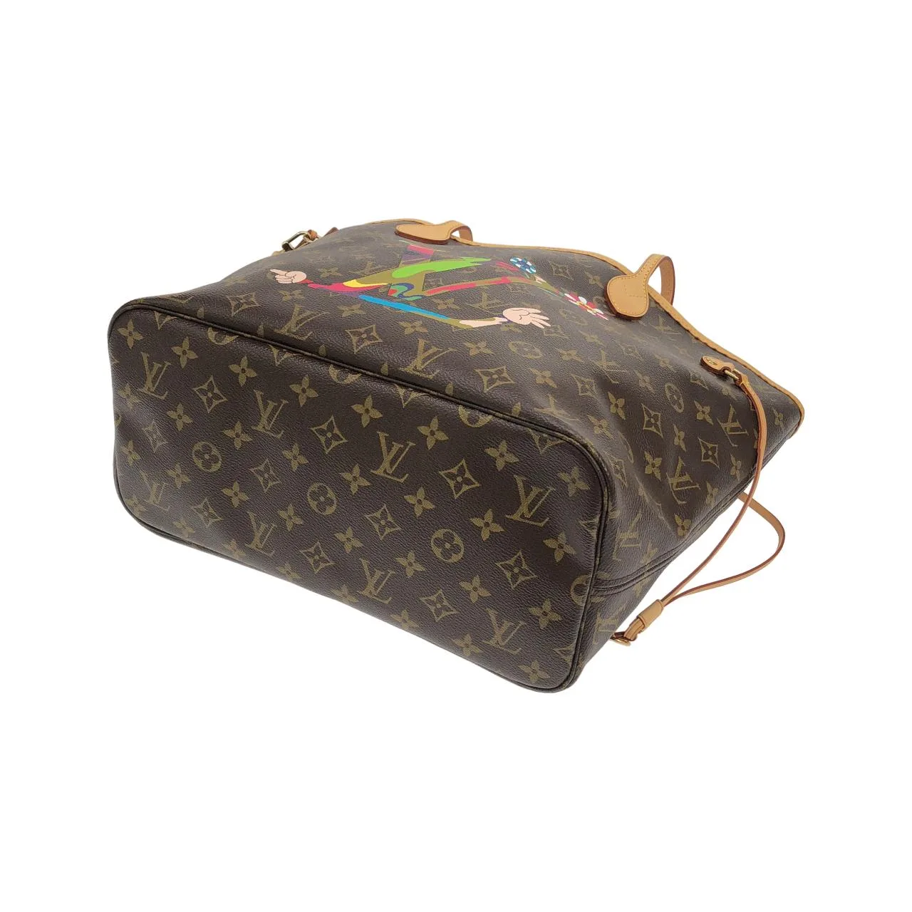 LOUIS VUITTON Neverfull M95560 Tote Monogram Black Monogram Rank A - Thumbnail 3
