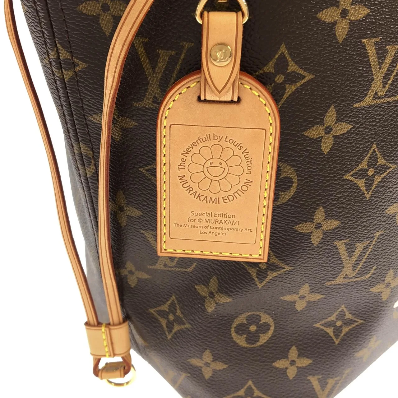 LOUIS VUITTON Neverfull M95560 Tote Monogram Black Monogram Rank A - Thumbnail 4
