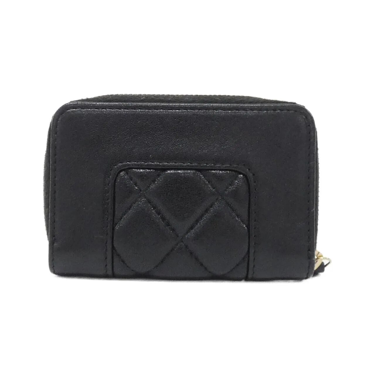 CHANEL 80968 Coin Case Black Rank A - Thumbnail 2