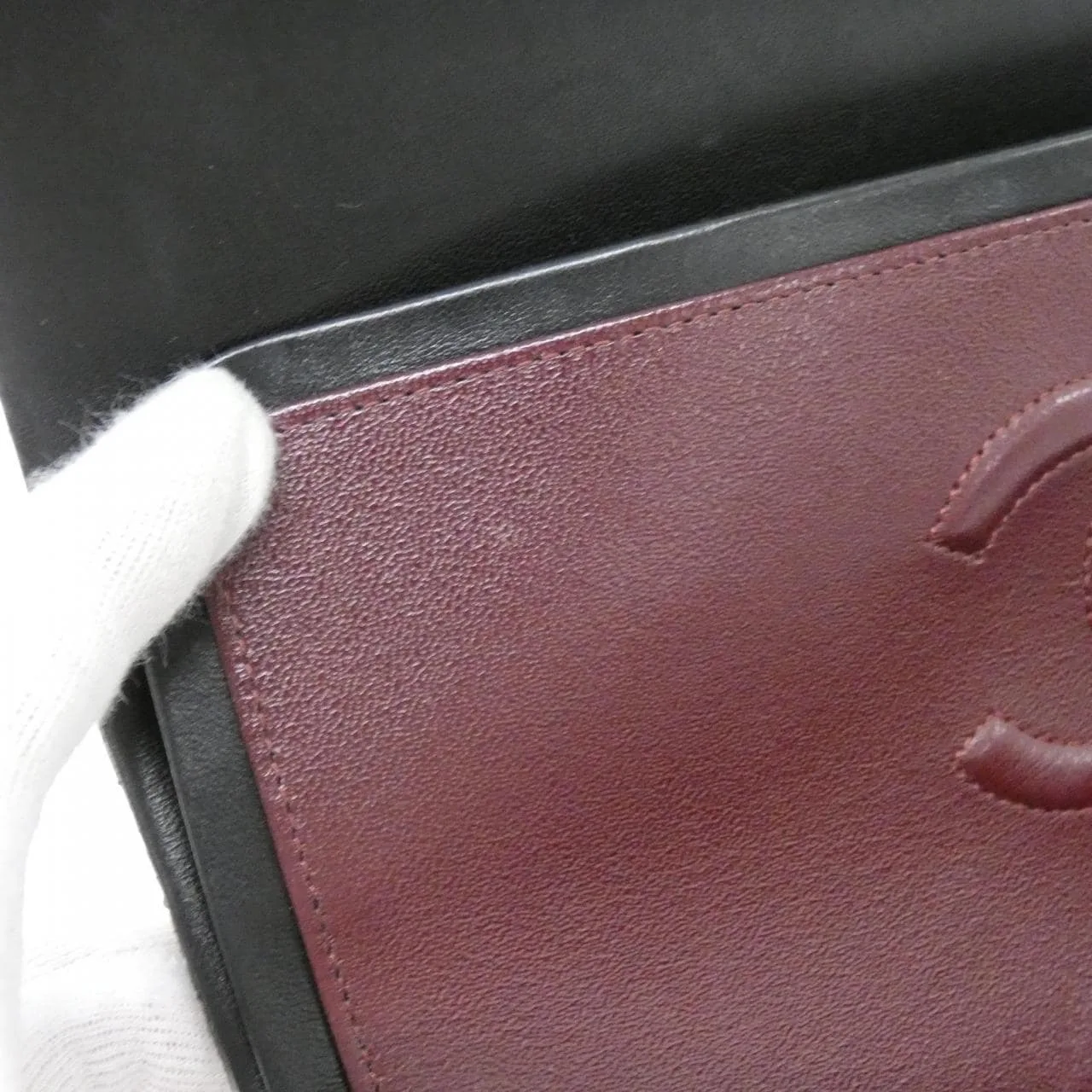 CHANEL Matelasse 1112 Shoulder Lambskin 黑色 羊皮 中古品A - 縮圖 10