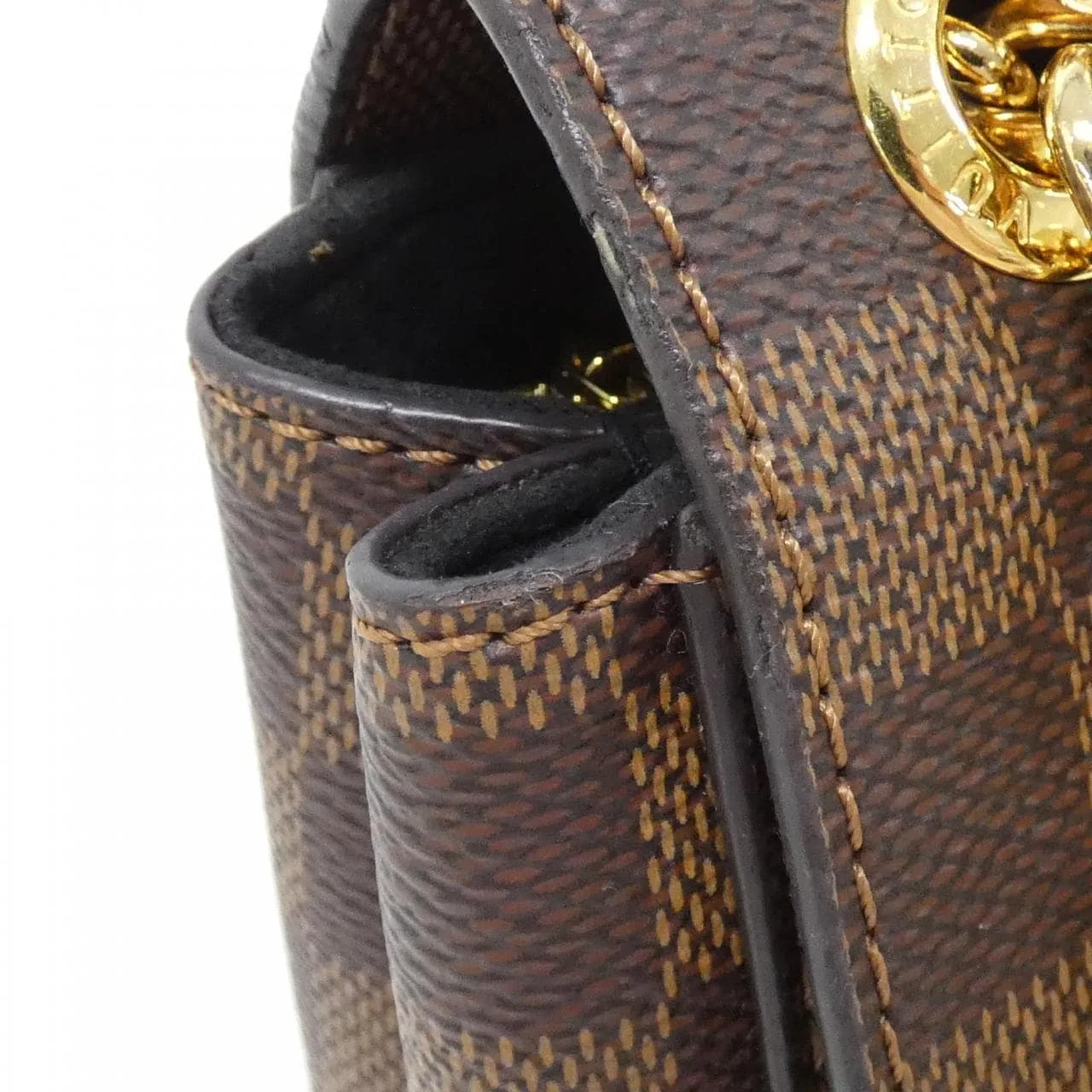 LOUIS VUITTON N40113 Shoulder Damier Ebene Damier Rank A - Thumbnail 4