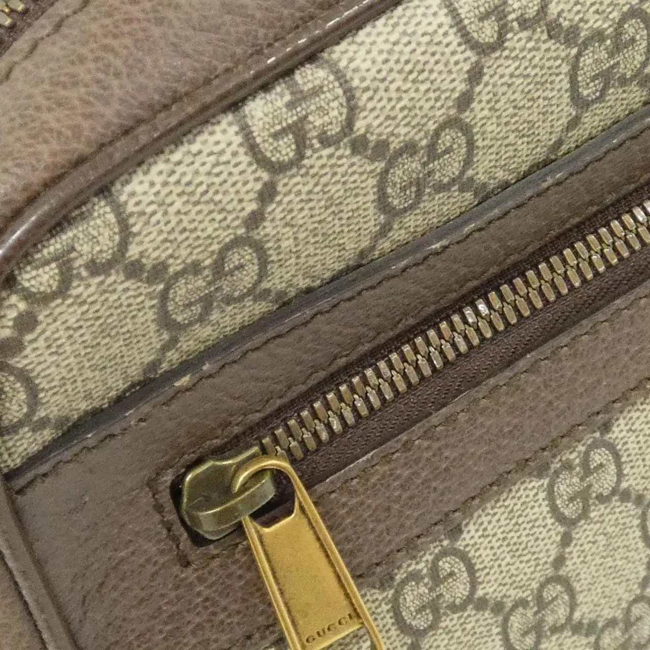GUCCI Ophidia 547934 96IWT 肩背包 帆布 黑色 帆布 中古品A - 縮圖 5