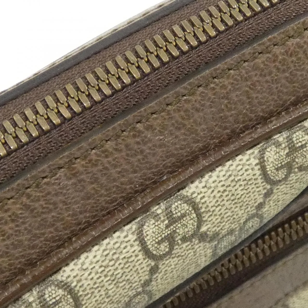GUCCI Ophidia 547934 96IWT 肩背包 帆布 黑色 帆布 中古品A - 縮圖 6