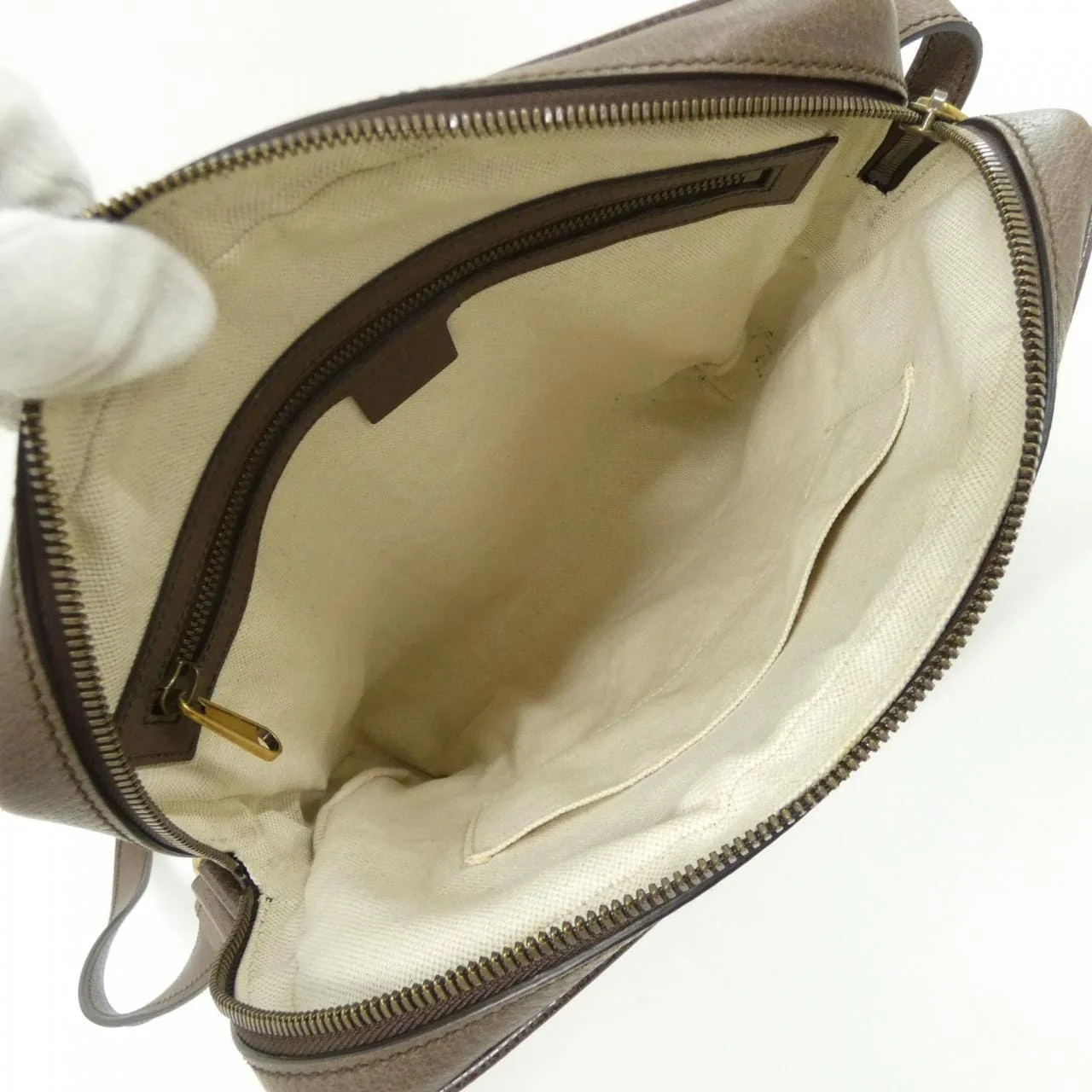 GUCCI Ophidia 547934 96IWT 肩背包 帆布 黑色 帆布 中古品A - 縮圖 9