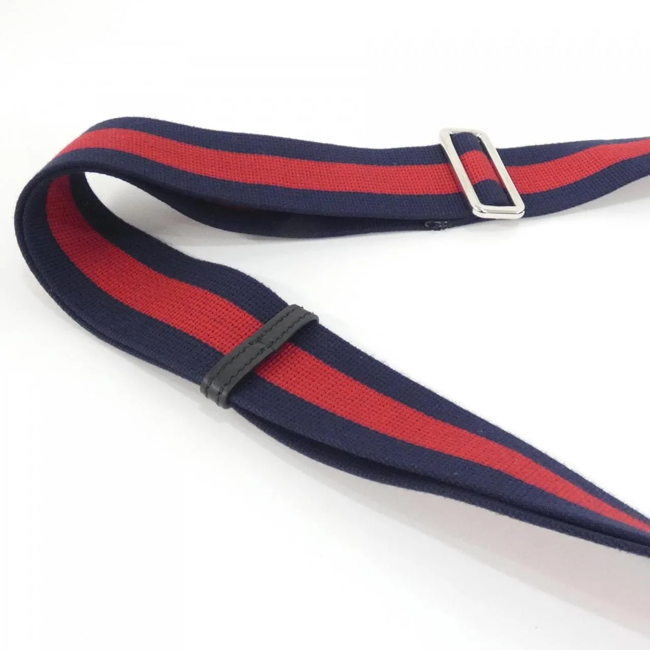 GUCCI 822072 FADJA Shoulder Canvas 黑色 帆布 中古品A - 縮圖 4