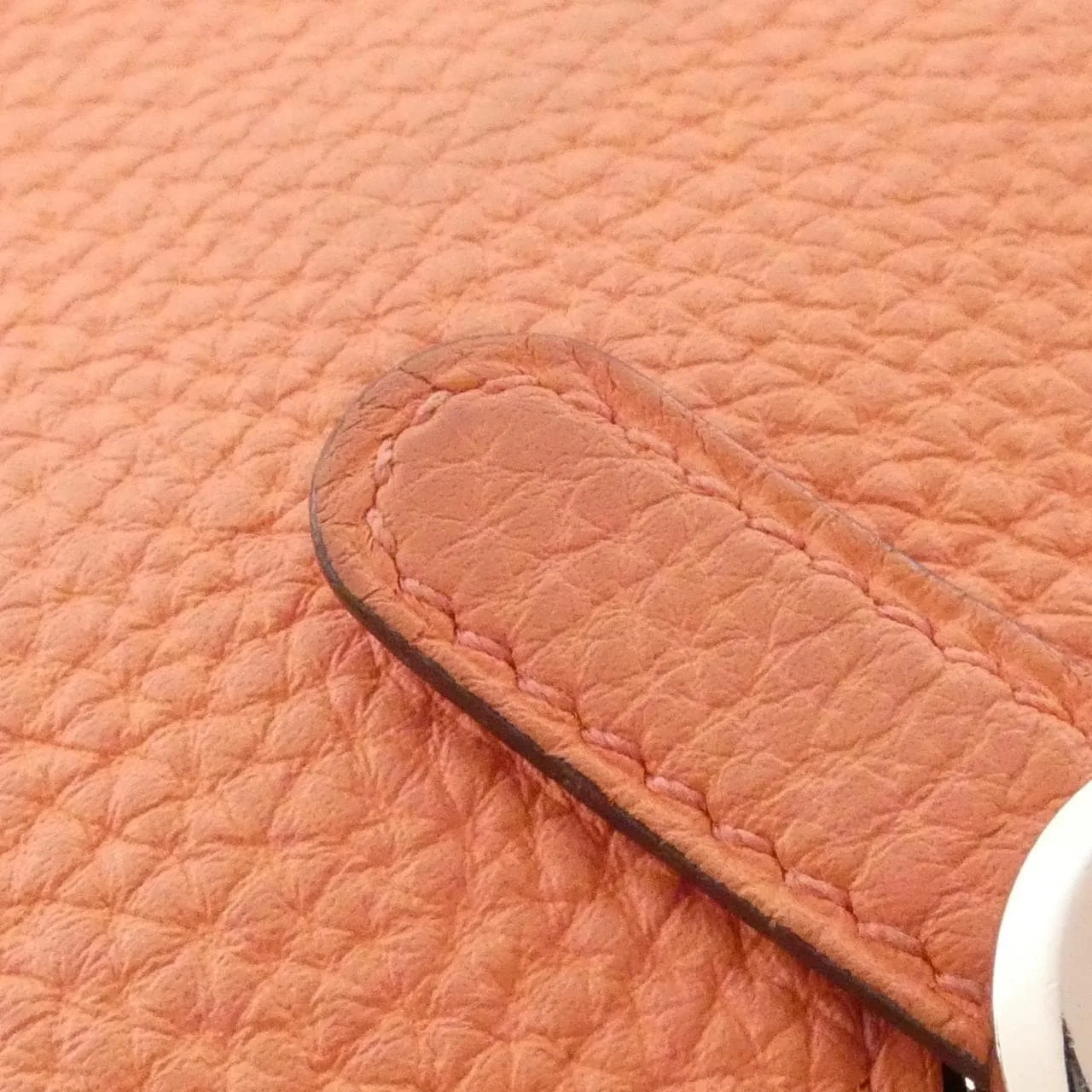 HERMES 061200CK Wallet Togo Black Togo Leather Rank B - Thumbnail 4