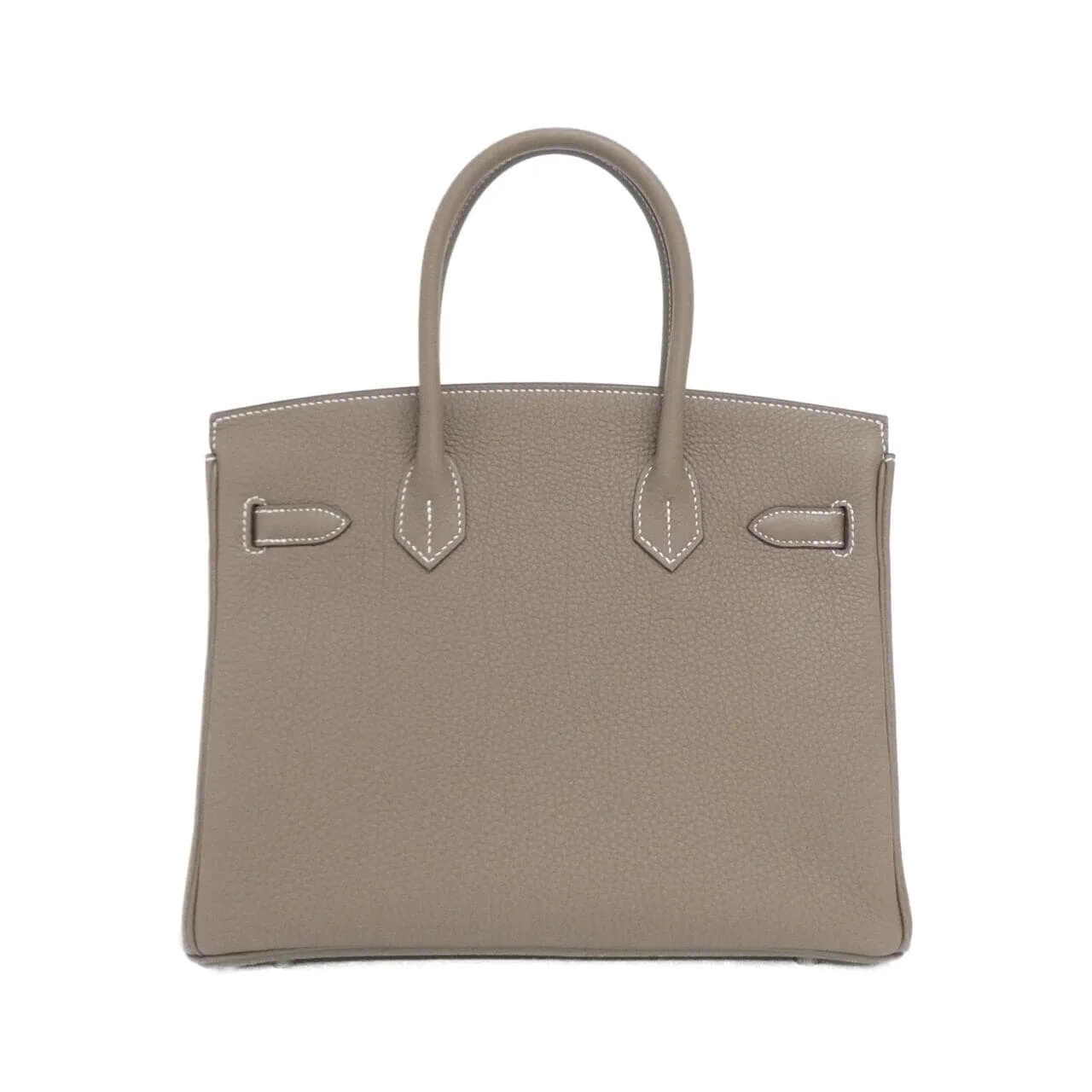 HERMES Birkin 030520CK Handbag Togo Etoupe Togo Leather Rank A - Thumbnail 2