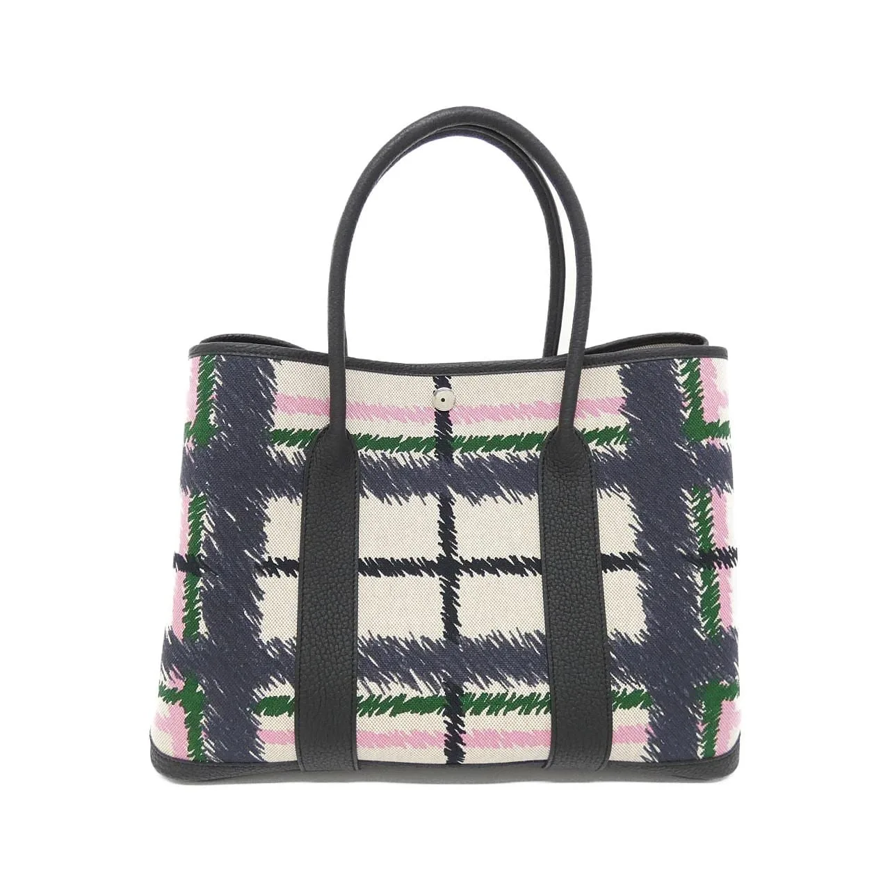 HERMES Garden Party 086513CK Tote Black