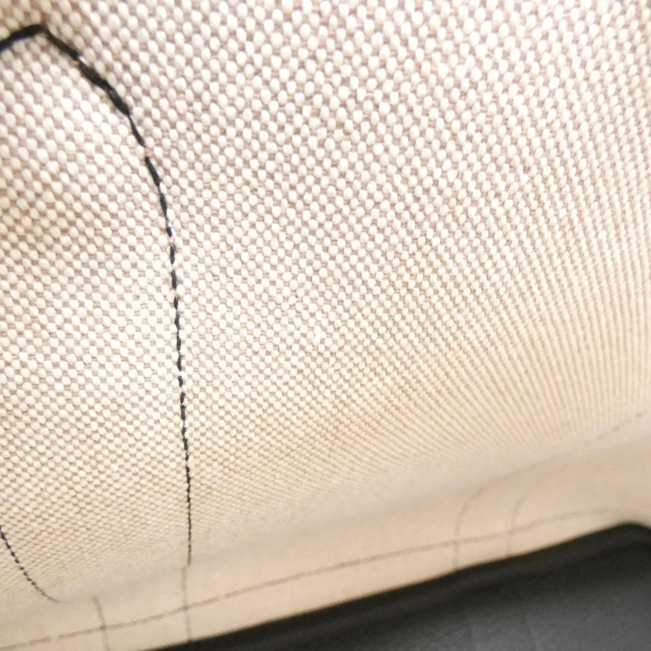 HERMES Garden Party 086513CK Tote Black Rank A - Thumbnail 5