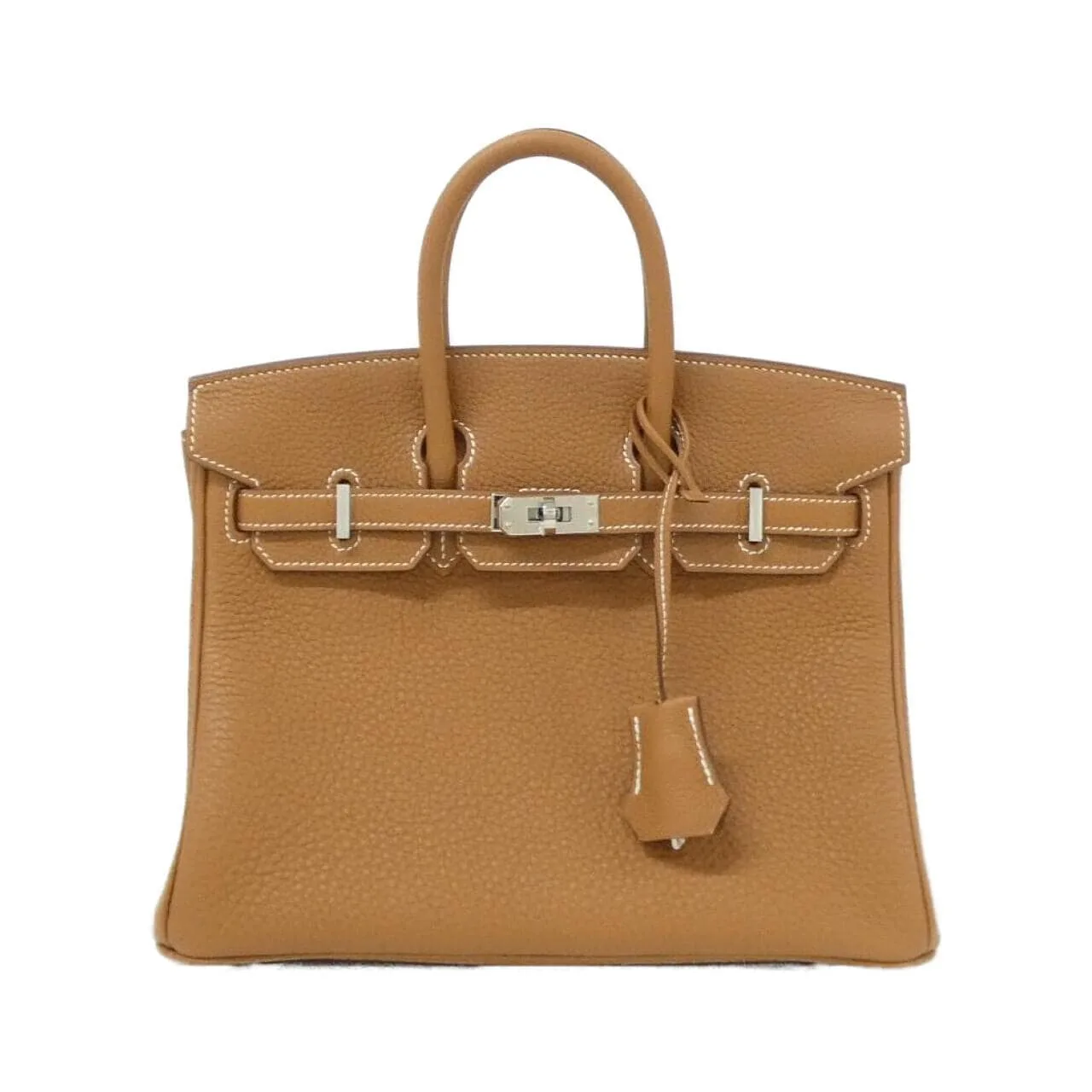 HERMES Birkin 041344CK Handbag Togo Gold