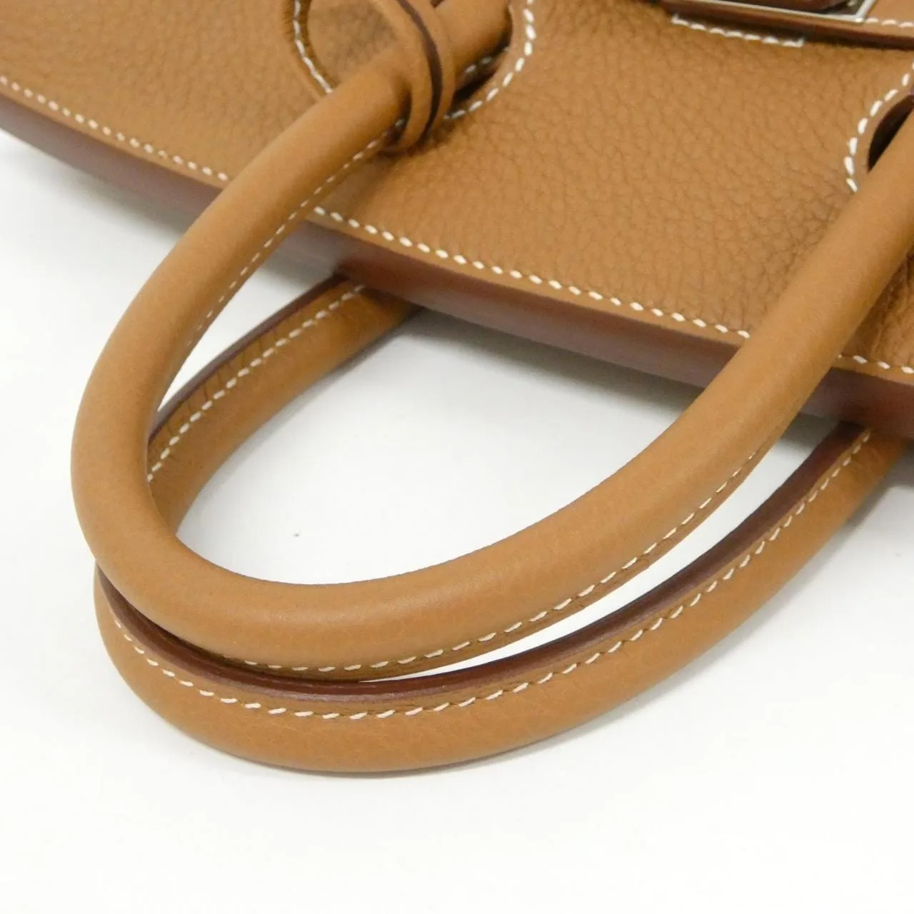 HERMES Birkin 041344CK Handbag Togo Gold Togo Leather Unused - Thumbnail 5