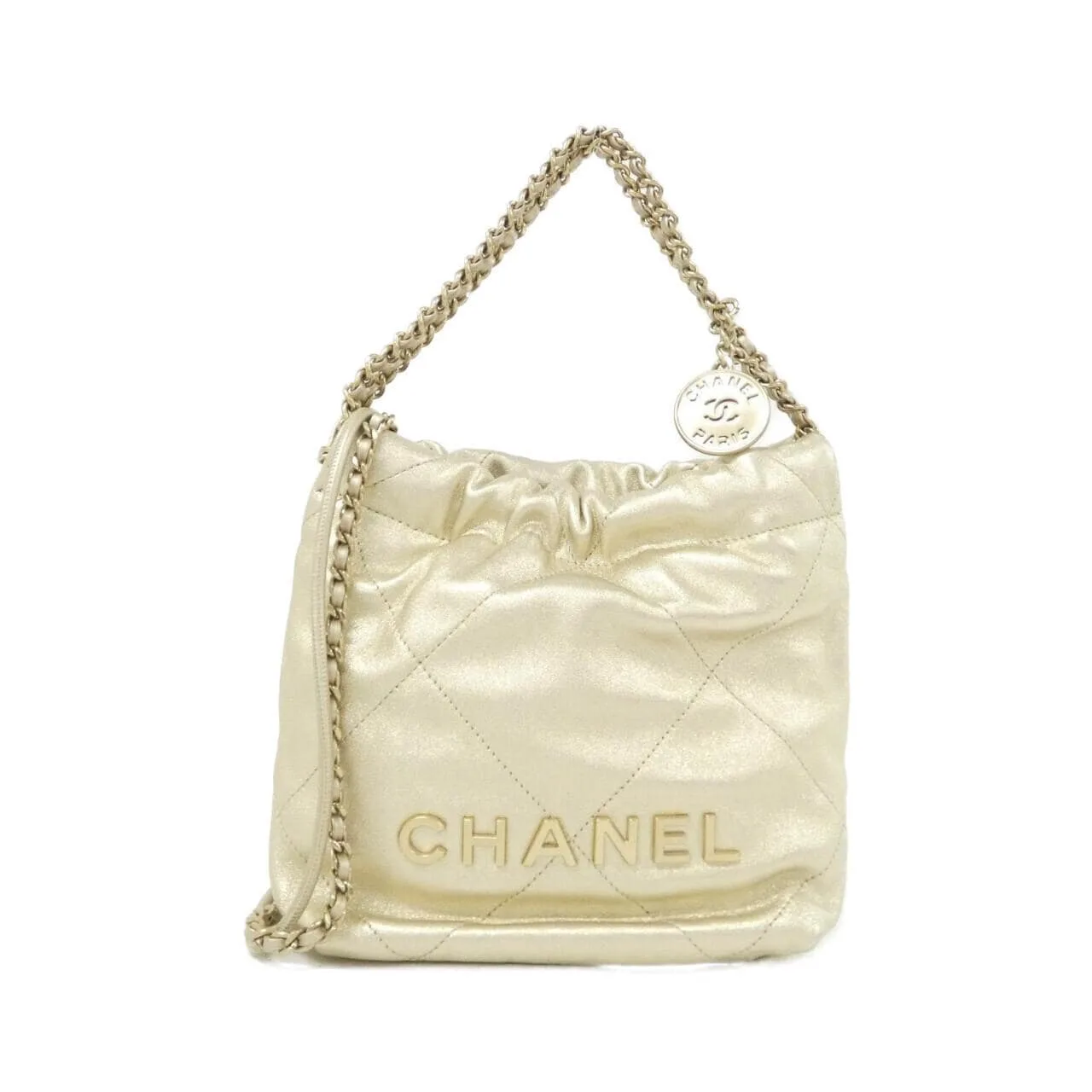 CHANEL Chanel 22 AS3980 手提包 羊皮 Gold