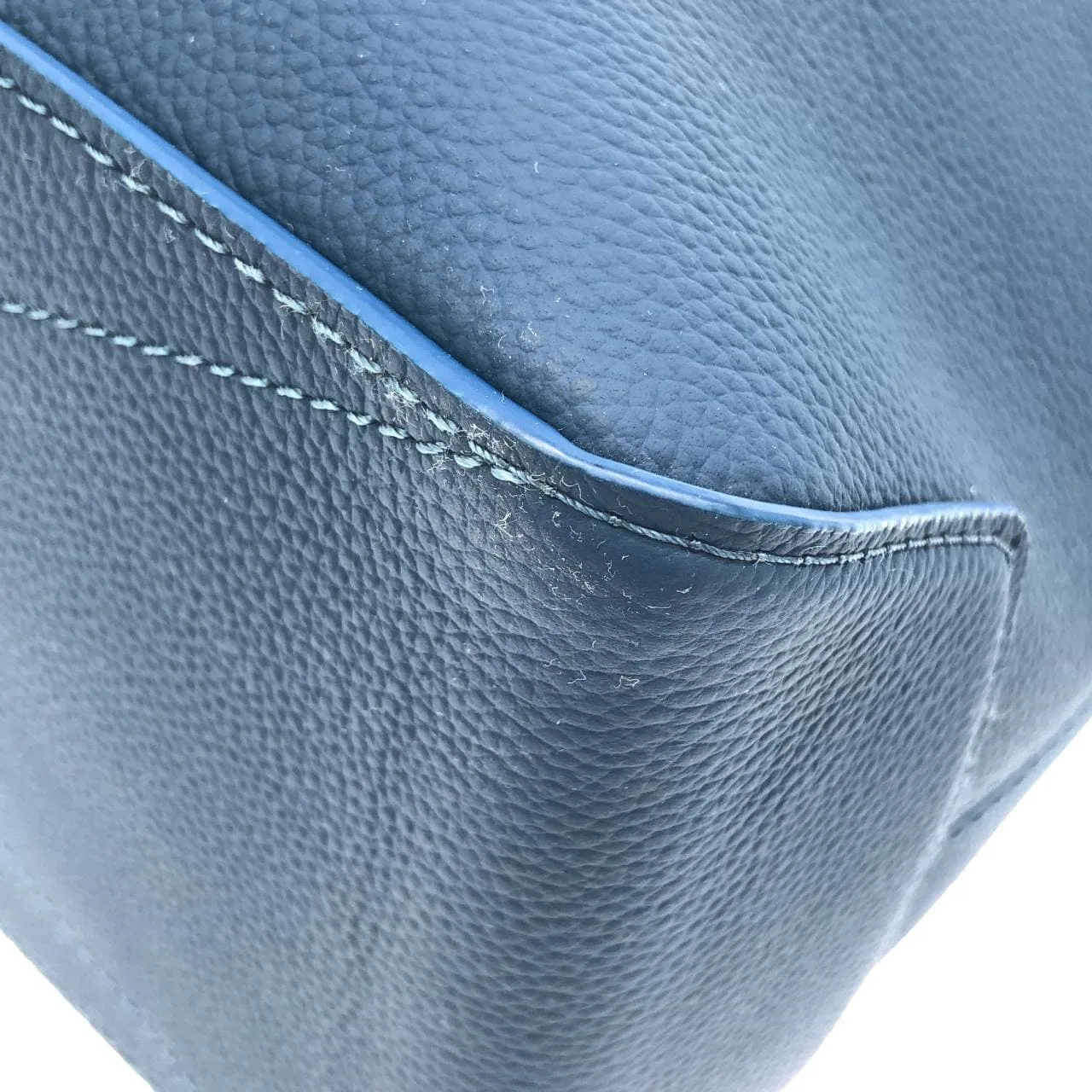 LOUIS VUITTON M23707 Tote Lambskin Blue Lambskin Rank A - Thumbnail 3