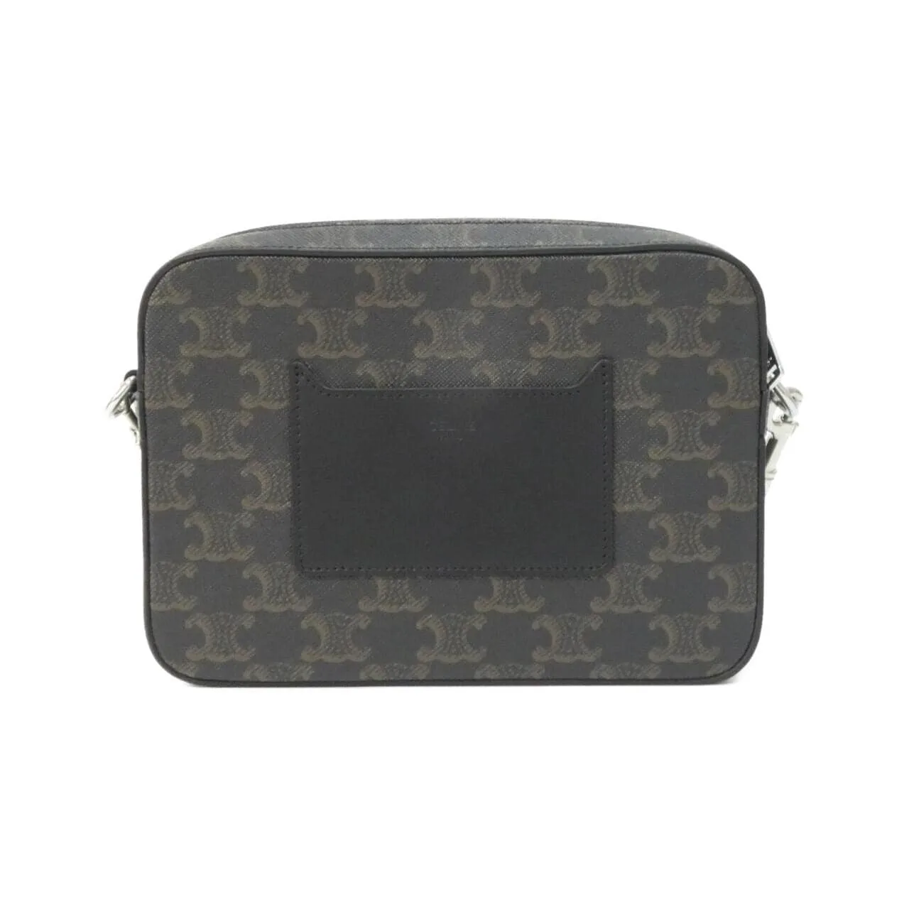 CELINE Cabas 113942EVJ Shoulder Canvas Black Canvas Rank A - Thumbnail 2