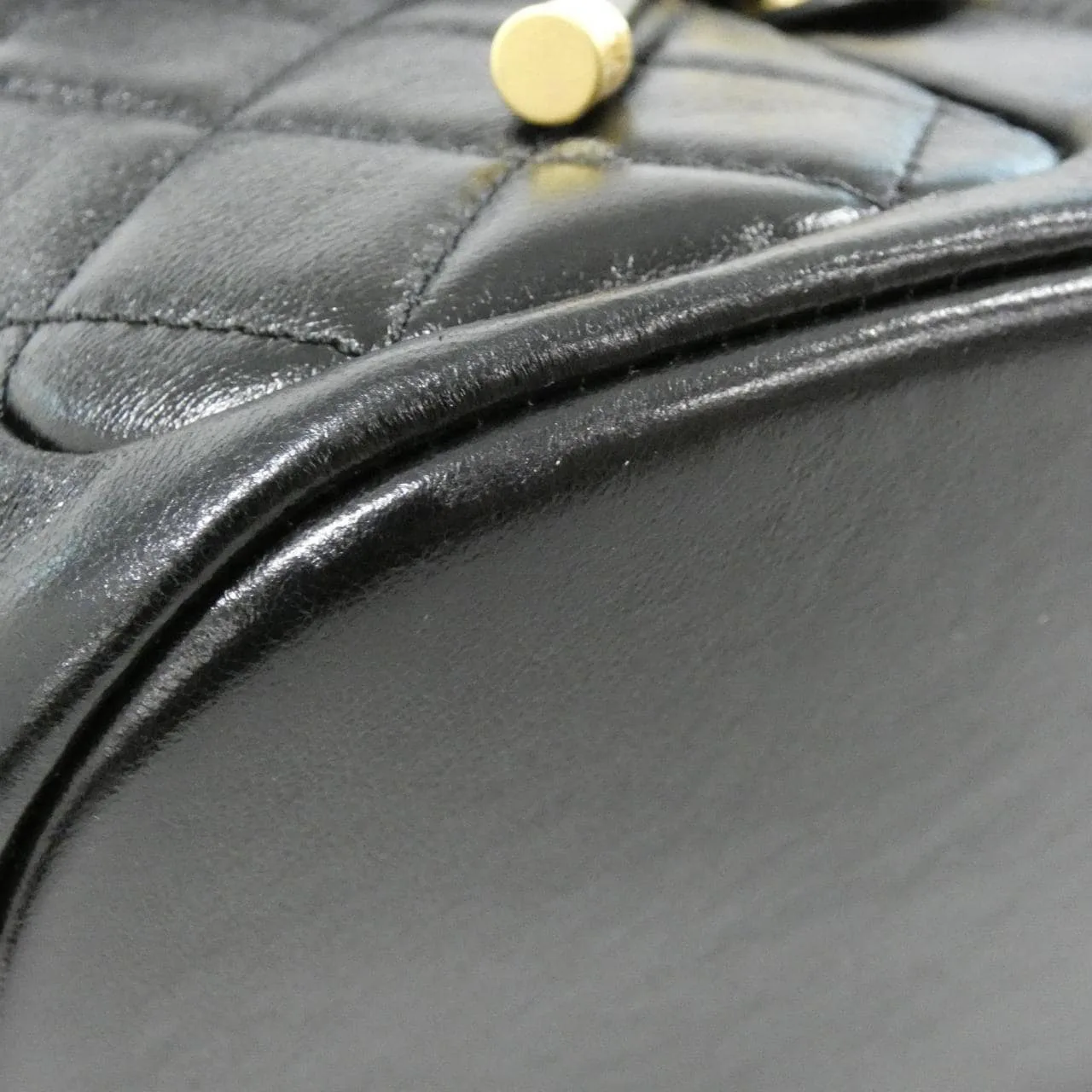 CHANEL AS4493 Backpack Lambskin 黑色 羊皮 中古品A - 縮圖 3