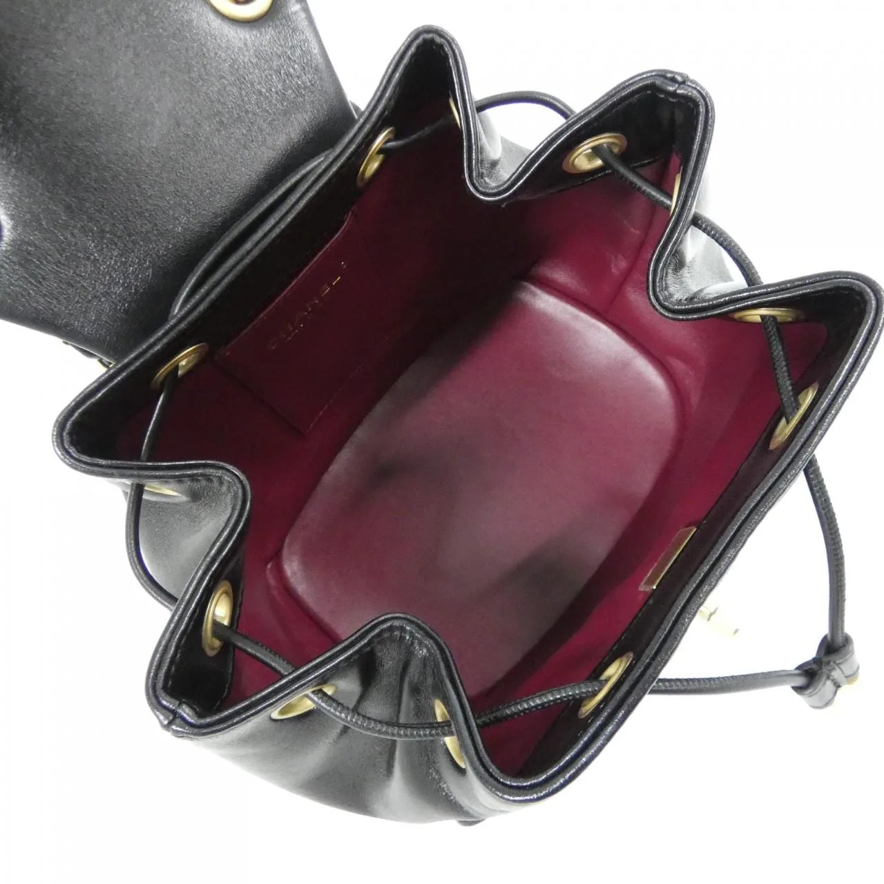 CHANEL AS4493 Backpack Lambskin 黑色 羊皮 中古品A - 縮圖 9