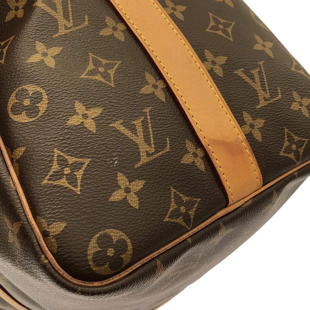 LOUIS VUITTON Keepall M41418 Boston Monogram Black Monogram Rank A - Thumbnail 4