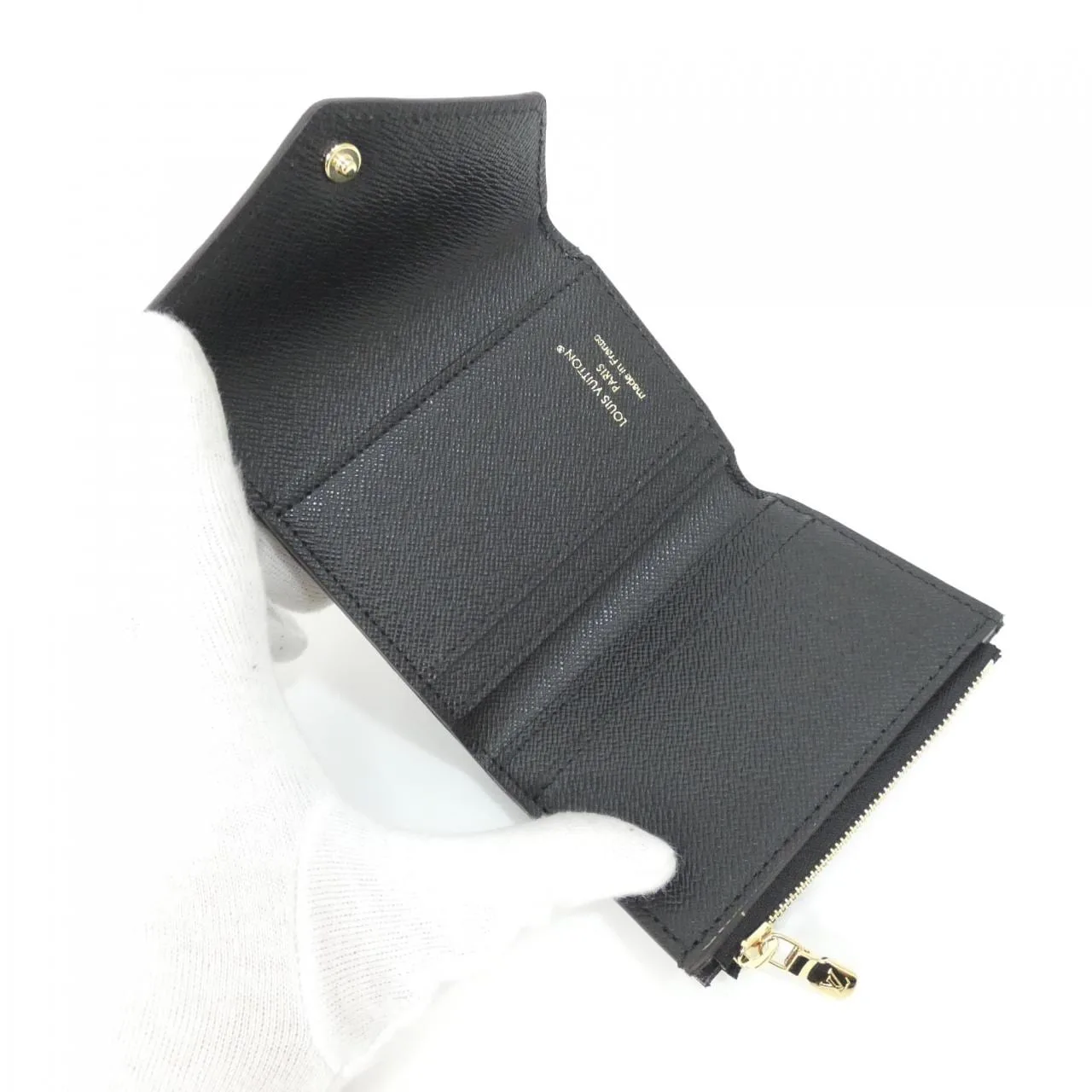 LOUIS VUITTON M80725 Wallet Monogram Black Monogram Rank A - Thumbnail 6