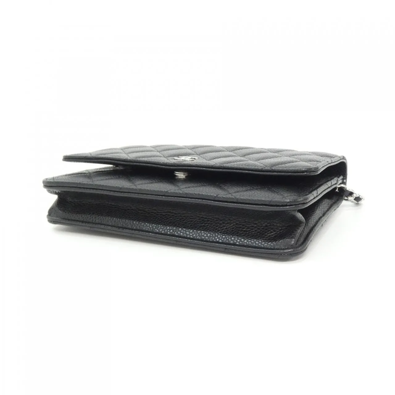 CHANEL Timeless Classic AP0250 Wallet Grained Calfskin 黑色 荔枝紋牛皮 中古品A - 縮圖 3