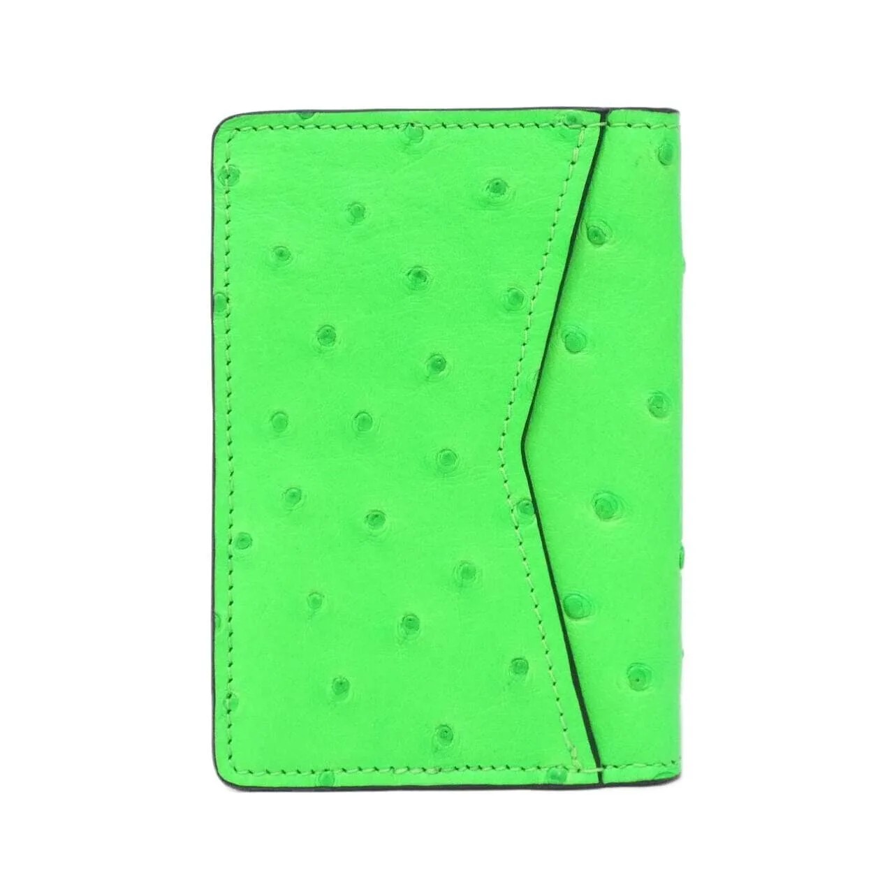 LOUIS VUITTON 卡片套 皮革 綠色 皮革 中古品A - 縮圖 2