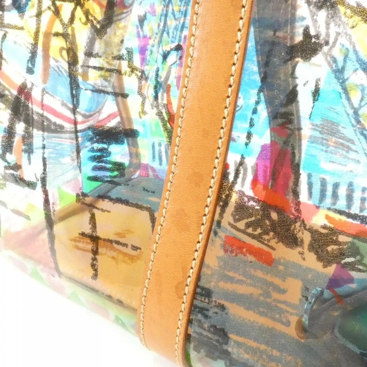 PRADA BR2515 手提包 黑色 中古品B - 縮圖 5