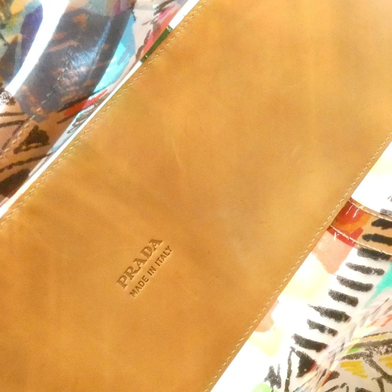 PRADA BR2515 手提包 黑色 中古品B - 縮圖 9