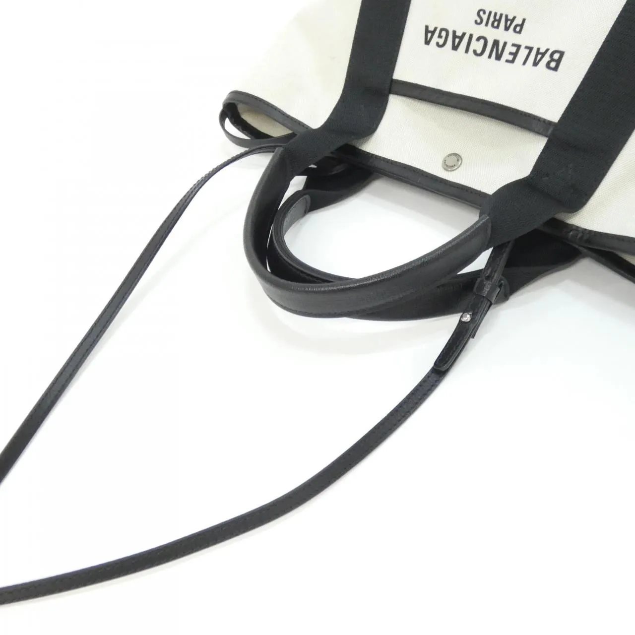 BALENCIAGA 805118 2ABBN Tote Canvas Black Canvas Rank A - Thumbnail 5