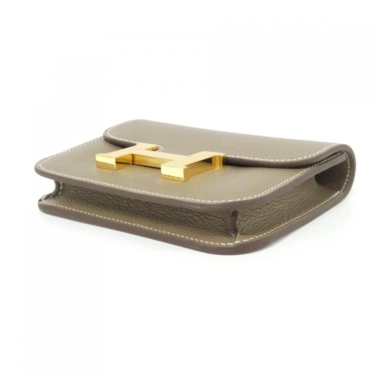 HERMES Constance 082501CC Wallet Taupe Rank A - Thumbnail 3