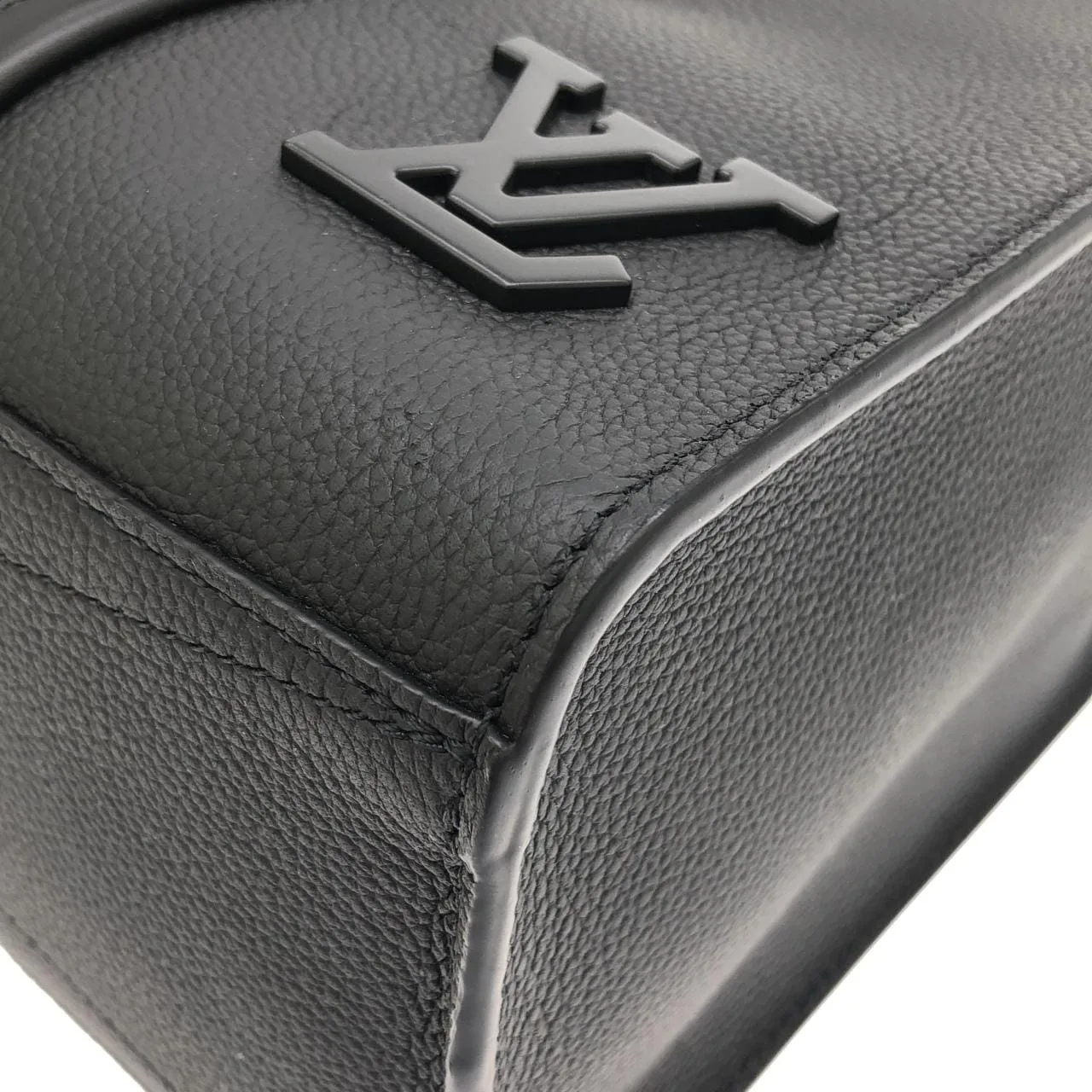 LOUIS VUITTON M57308 托特包 羊皮 黑色 羊皮 中古品A - 縮圖 3