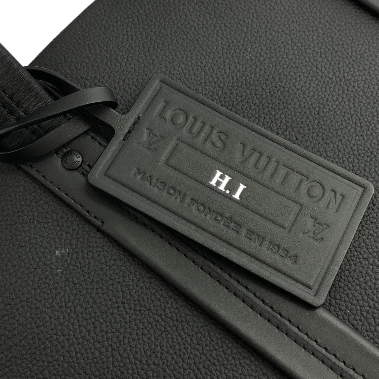 LOUIS VUITTON M57308 托特包 羊皮 黑色 羊皮 中古品A - 縮圖 5