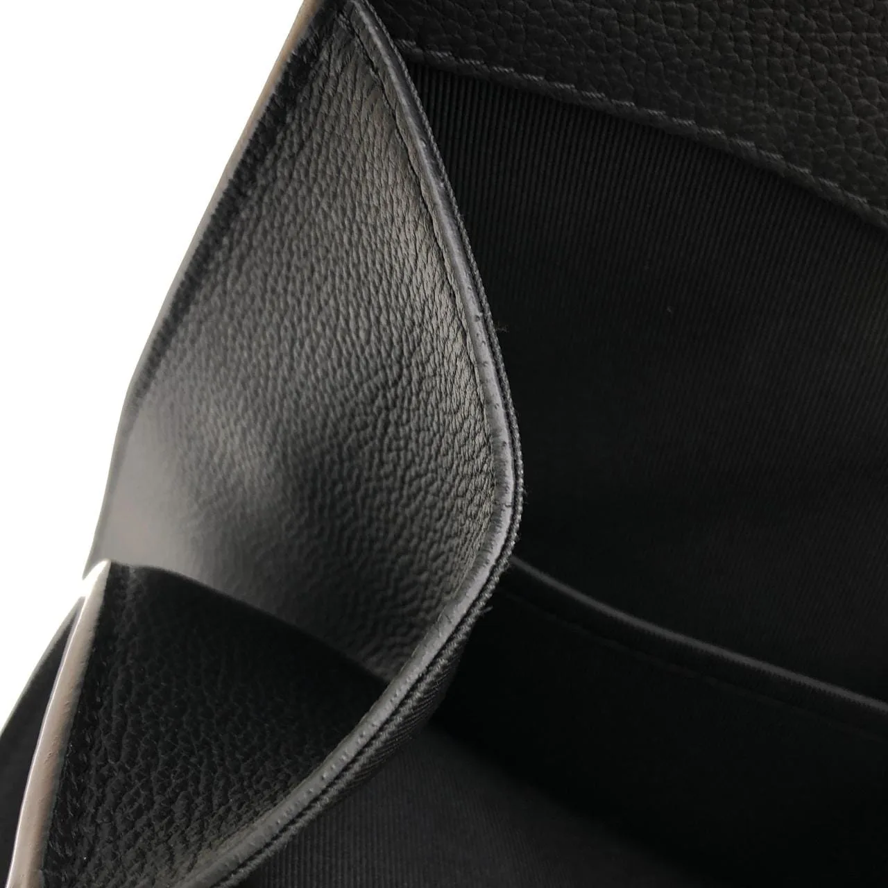 LOUIS VUITTON M57308 托特包 羊皮 黑色 羊皮 中古品A - 縮圖 7