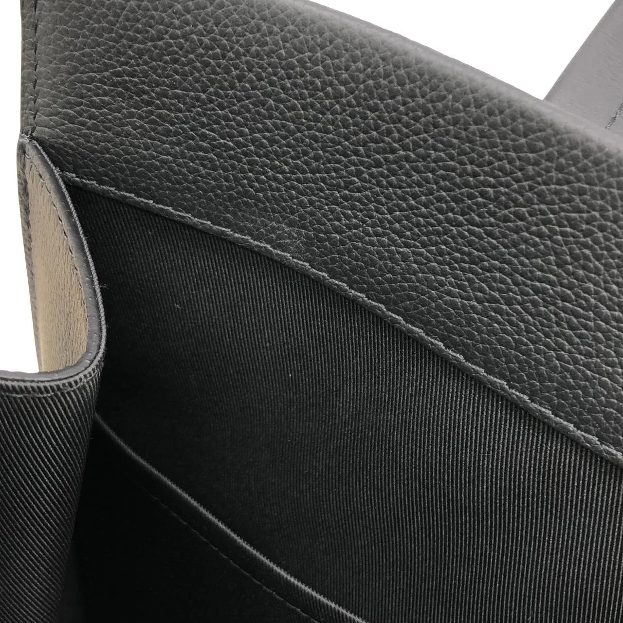 LOUIS VUITTON M57308 托特包 羊皮 黑色 羊皮 中古品A - 縮圖 9