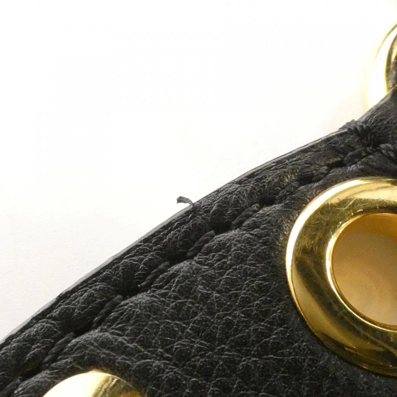 LOUIS VUITTON Pochette M40247 小斜揹包 Monogram 黑色 Monogram 中古品B - 縮圖 4