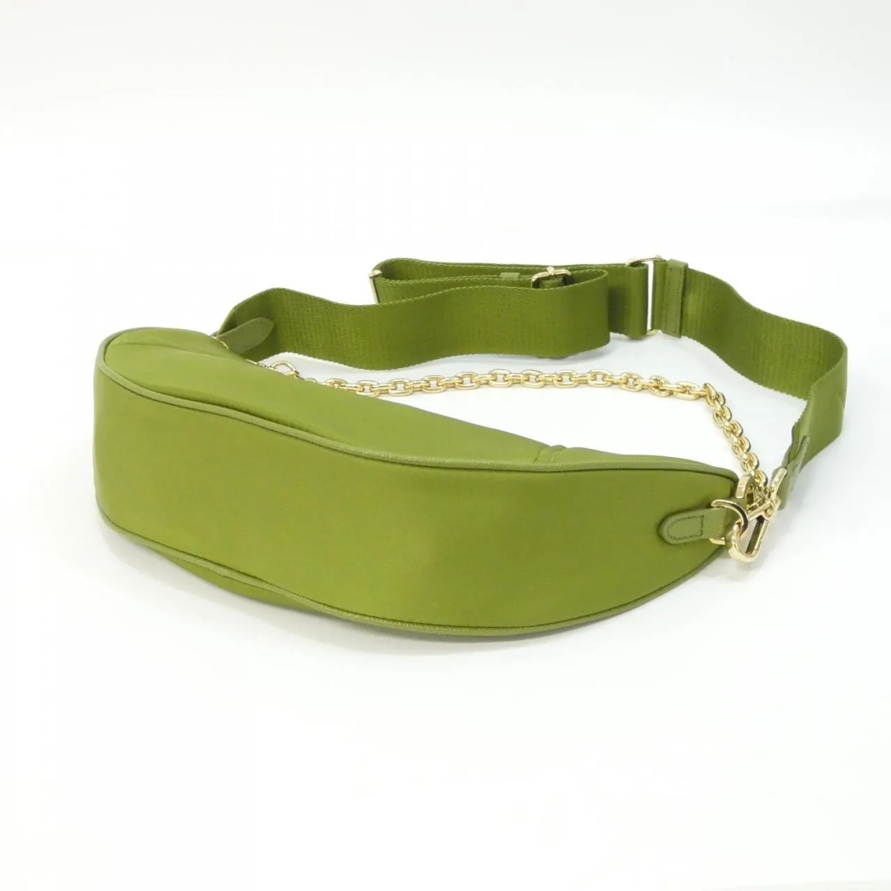 PRADA 1BH222 肩背包 黑色 中古品A - 縮圖 3