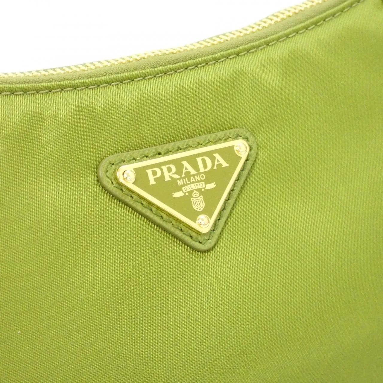 PRADA 1BH222 肩背包 黑色 中古品A - 縮圖 4