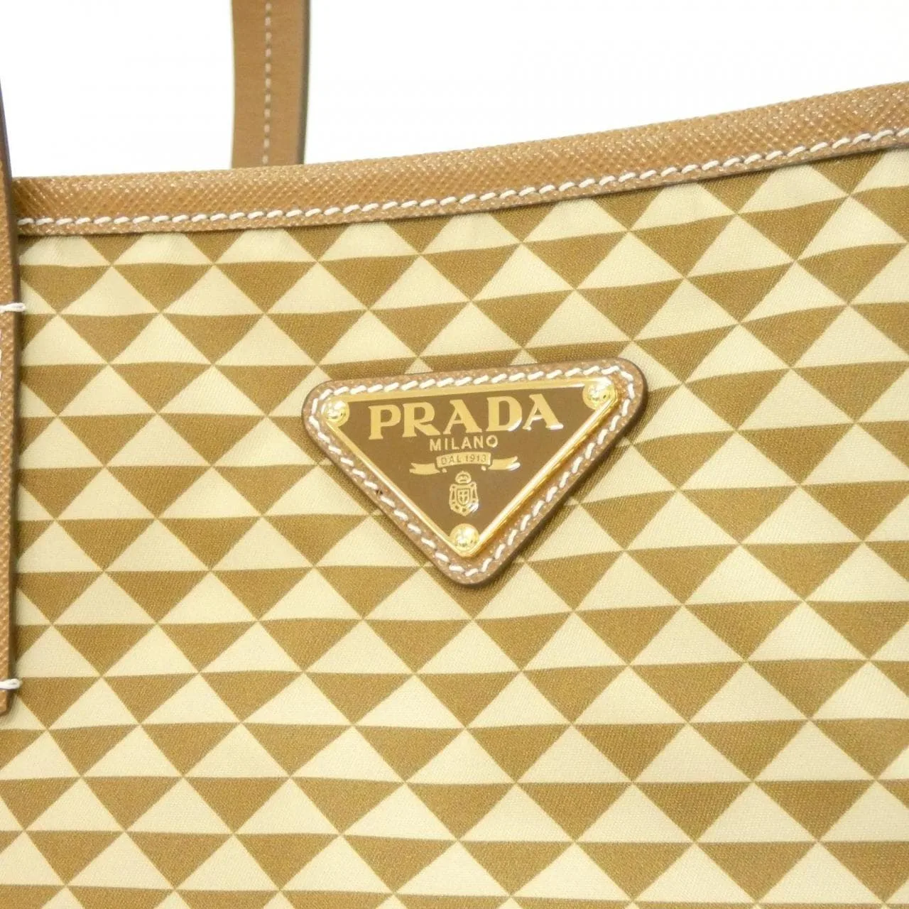 PRADA 1BG552 手提包 黑色 中古品A - 縮圖 4