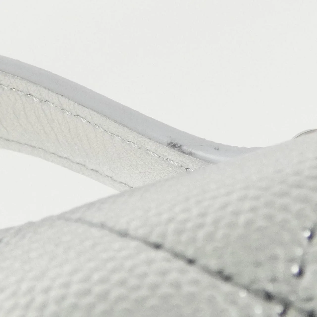 CHANEL AP4406 Backpack Grained Calfskin 銀色 荔枝紋牛皮 中古品A - 縮圖 7