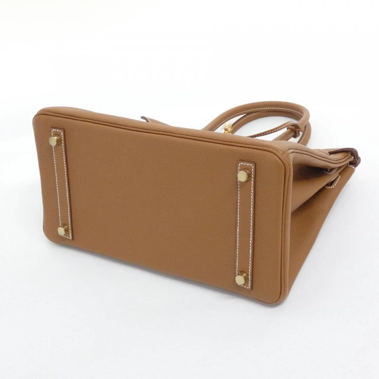 HERMES Birkin 027633CC Handbag Togo 金色 Togo 牛皮 未使用品 - 縮圖 3