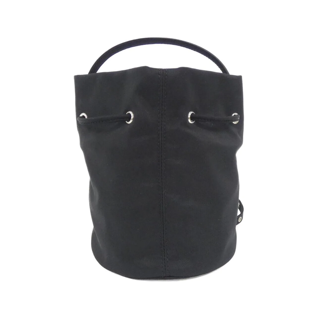BALENCIAGA 656682 H854N Handbag Nylon Black Nylon Rank A - Thumbnail 2