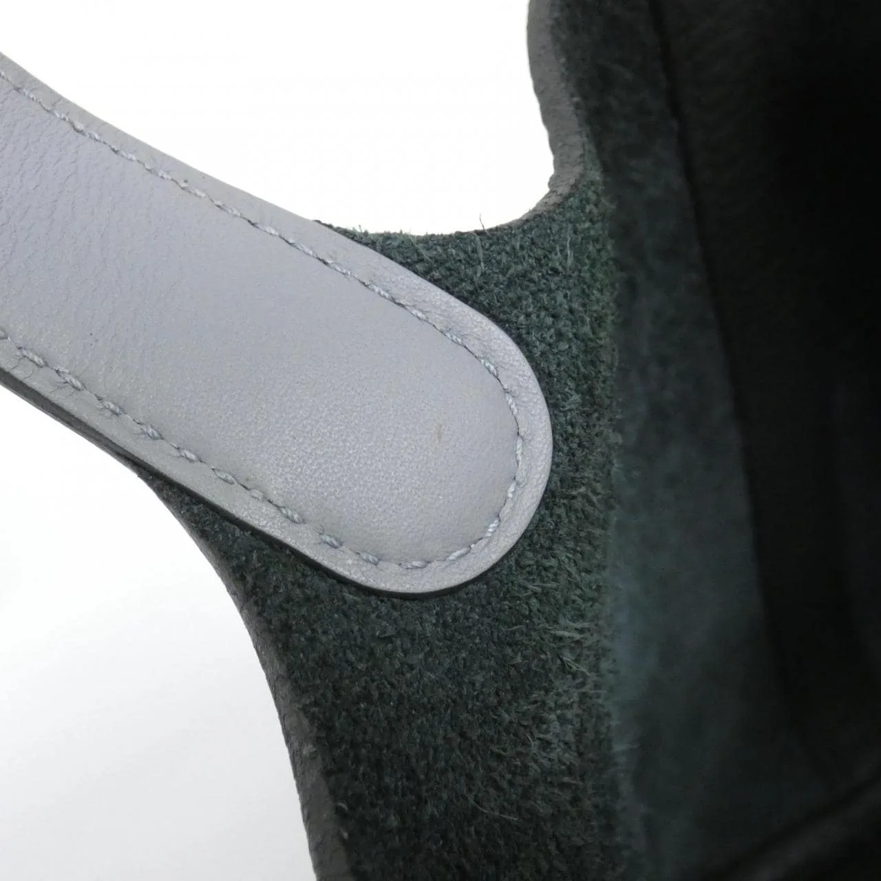 HERMES Picotin 069560CK Handbag Clemence Black Clemence Leather Rank A - Thumbnail 8