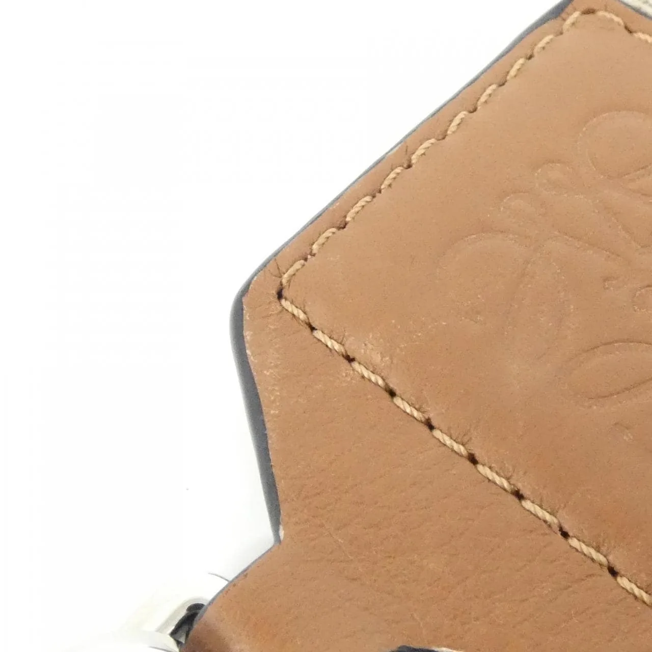 LOEWE C073T87X01 Wallet Canvas Silver Canvas Rank A - Thumbnail 4