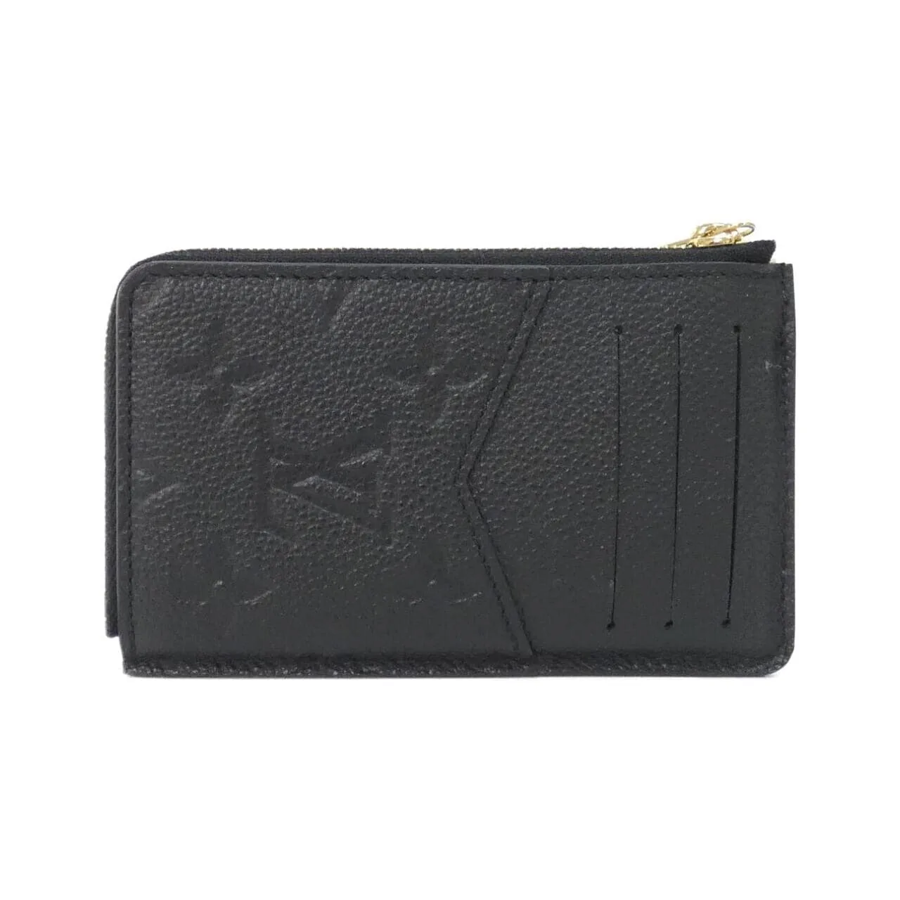 LOUIS VUITTON M69421 Coin Case Monogram 黑色 Monogram 中古品A - 縮圖 2