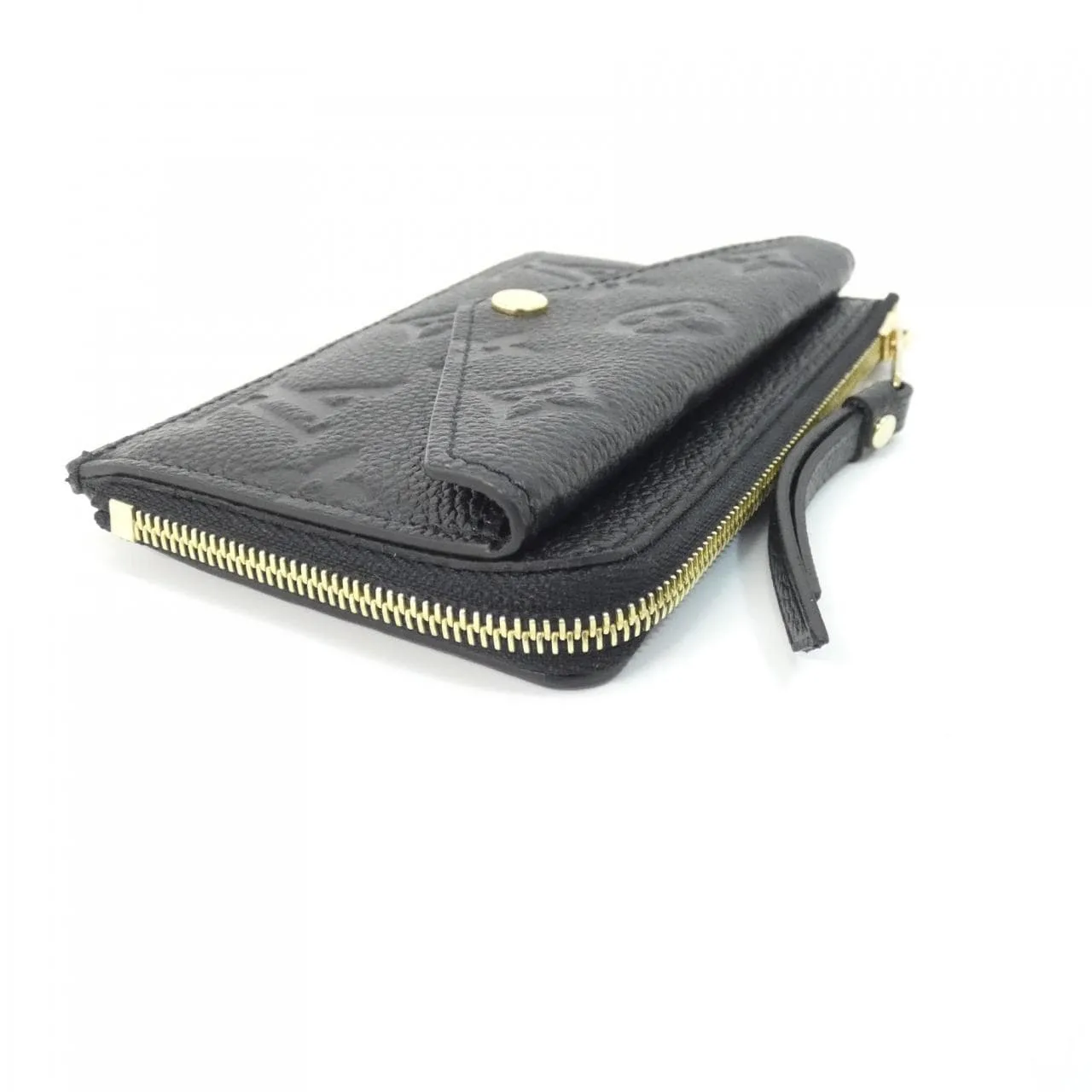 LOUIS VUITTON M69421 Coin Case Monogram 黑色 Monogram 中古品A - 縮圖 3