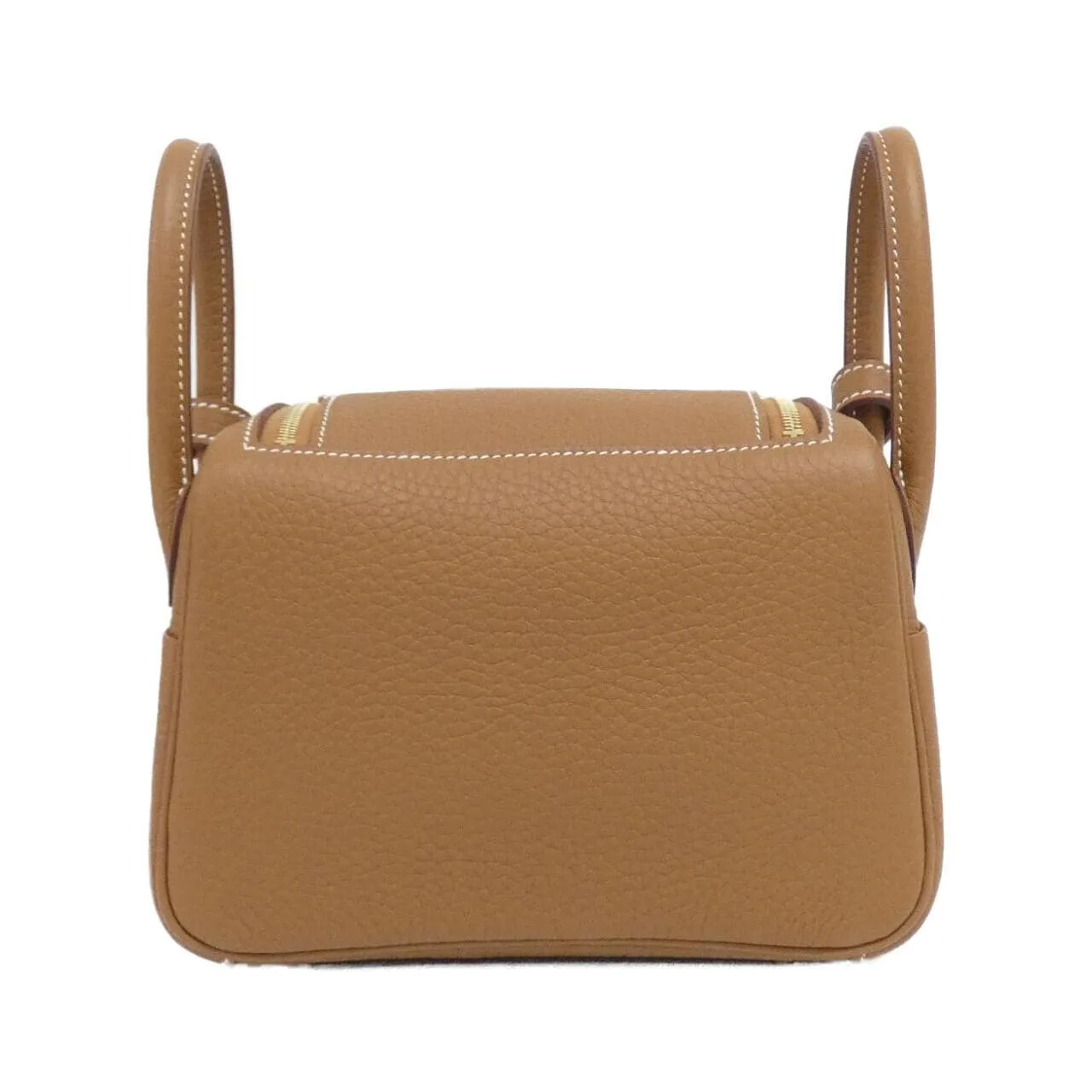 HERMES Lindy 085956CC Shoulder Clemence Gold Clemence Leather Unused - Thumbnail 2