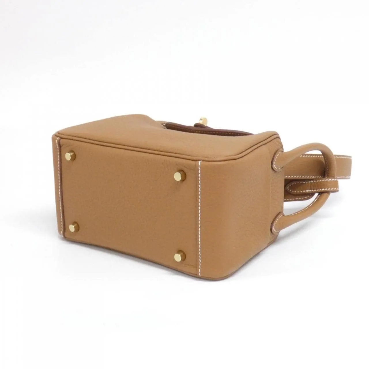 HERMES Lindy 085956CC Shoulder Clemence Gold Clemence Leather Unused - Thumbnail 3