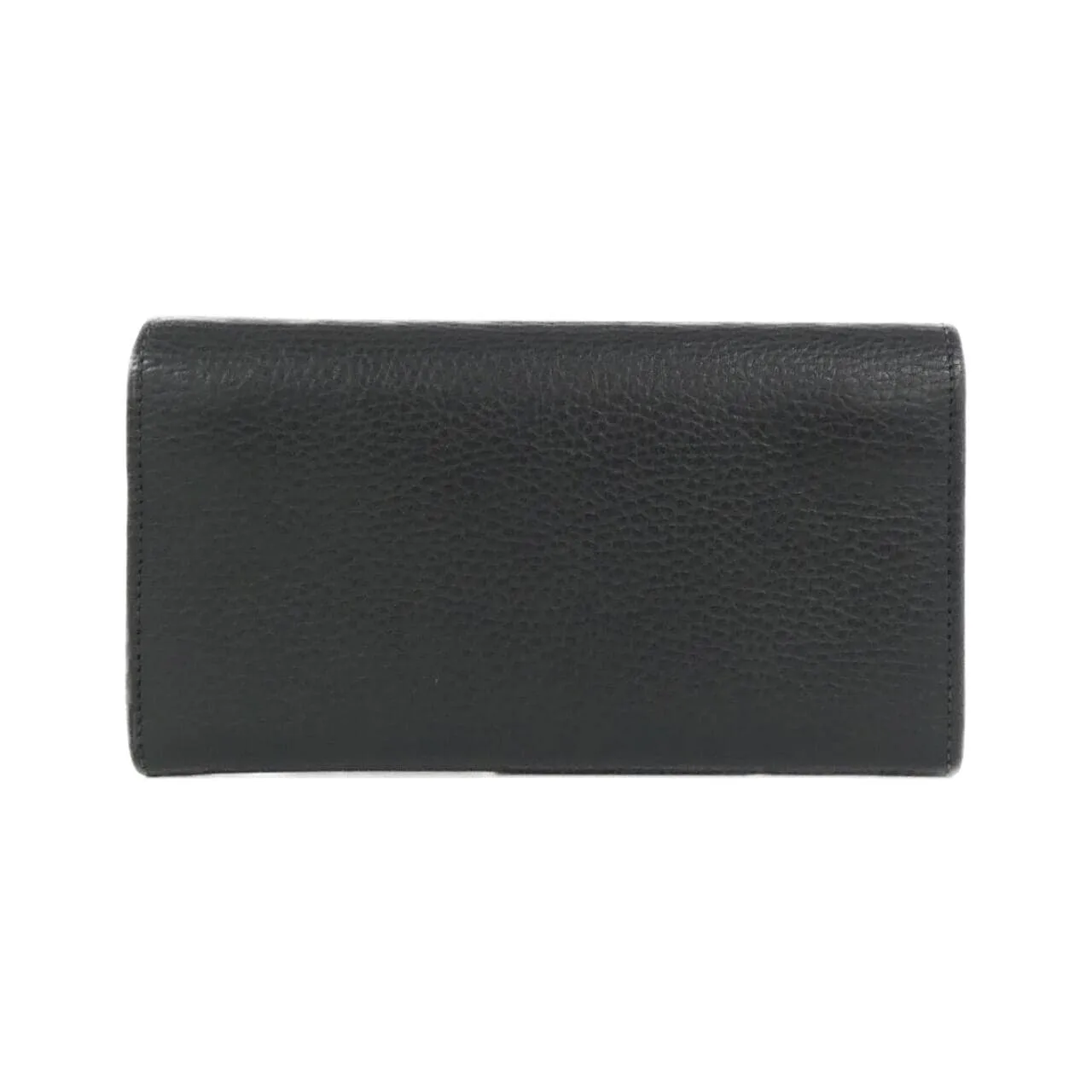 GUCCI 456116 CAO0G Wallet Leather Black Leather Rank A - Thumbnail 2